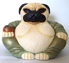 Fawn_PUG_BUDDHA_Sculpture