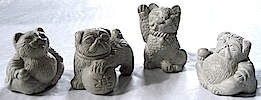 Zen_Mini_PUG_Cat_Figurines
